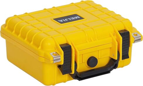 MEIJIA Portable All Weather IP67 Waterproof Protective Case,Hard Camera Case,Dry Case with Customizable Foam,Fit Use Of Drones,Camera,Equipments,10.62 x9.68x4.87inches in Saudi Arabia