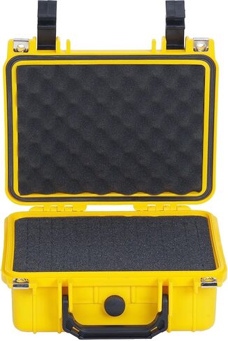 MEIJIA Portable All Weather IP67 Waterproof Protective Case,Hard Camera Case,Dry Case with Customizable Foam,Fit Use Of Drones,Camera,Equipments,10.62 x9.68x4.87inches in Saudi Arabia