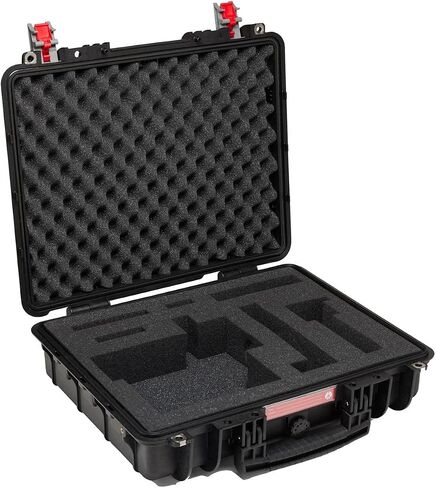 Manfrotto PRO Light Tough 47F، حافظة صلبة للكاميرا، حقيبة التصوير الفوتوغرافي والفيديو، حجم حقيبة اليد، حقيبة مبطنة مع إغلاق محكم وإسفنجة مكعبة مسبقًا، IP67، مقاوم للغبار، مقاوم للماء in Kuwait