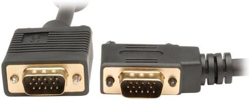 Tripp Lite VGA Coax Right Angle Monitor Cable High Resolution cable with RGB coax (HD15 M/M) 25-ft.(P502-025-RA) in Saudi Arabia