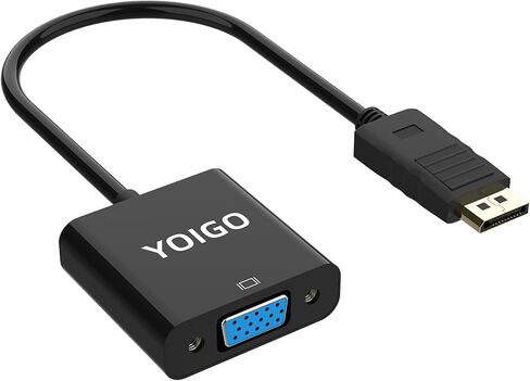 يويجو محول منفذ عرض الى VGA، 1080P HD للكمبيوتر الى جهاز العرض وما الى ذلك in Kuwait