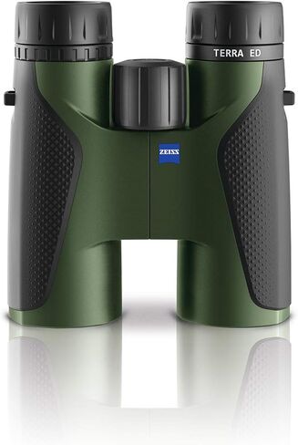ZEISS Terra ED Binoculars 10x32 Compact Waterproof and Fast Focusing, Black | Coated Glass for Optimal Clarity in All Weather Conditions for Bird Watching, Hunting, Travel and Sightseeing in Saudi Arabia