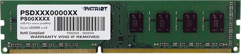 ذاكرة باتريوت سيجنتشر 8 جيجا DIMM DDR3 CL11 PC3-12800 (1600 ميجا هرتز) PSD38G16002 in Saudi Arabia