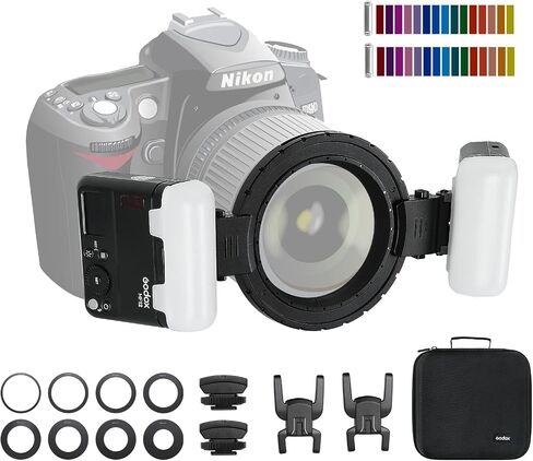 Godox MF12-K2 Macro Flash Kit MF12 2-Light Twin Flash for Canon Nikon Sony in Kuwait