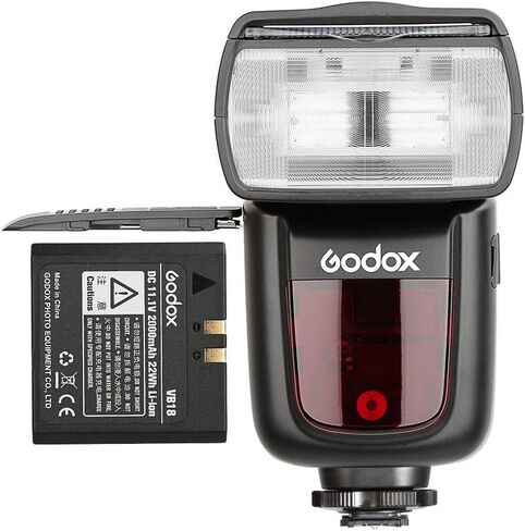 Godox كاميرا فلاش Speedlight V860II-S لسوني TTL 1/8000s HSS 2.4 جيجا هرتز نظام X اللاسلكي GN60 متوافق مع كاميرات سوني الرقمية a9 a7 a7II a7III a7R III a7RII a7SII a6000 a6300 a6500 in Saudi Arabia