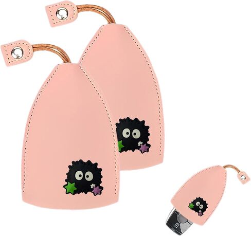 Syshuohe Pull Out Key Case, Creative Pull-Out Cute Large-Capacity Car Key Case, Stylish PU Leather Key Wallets in Saudi Arabia