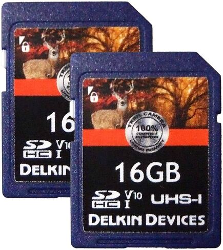 ديلكين ديفايسز كاميرا تريل 16GB SDHC فئة 10-2pk /DDSDTRL-2X16 in Kuwait