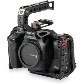 Tiltaing Camera Cage for BMPCC 6K Pro Basic Kit TA-T11-B Blackmagic Pocket Cinema Camera Rig (Basic Kit Tactical Gray) in Saudi Arabia