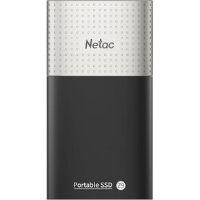 Netac 1TB Portable SSD USB 3.2 Gen 2 (10 Gbps, Type-C) External Solid State Drive Backup Slim Drive for File Storage/Business Travel Essential, Rapid Read & Write Low Noise, Z9 in Kuwait