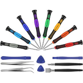 16 in 1 Electronics DIY Precision Screwdriver Set Repair Tool Kit Compatible Smartphone Repair, iPad, Computers, Laptops in Kuwait