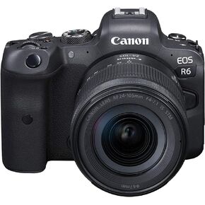 Canon EOS R6 Full-Frame Mirrorless Camera + RF24-105mm F4-7.1 is STM Lens Kit (Renewed)