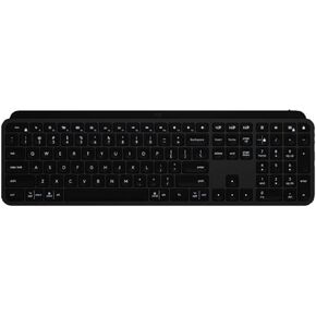 لوحة مفاتيح Logitech USB-C MX Keys المتقدمة اللاسلكية المضيئة - الجرافيت (متجددة) in Kuwait