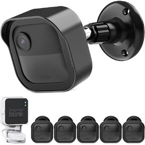Camera Mount for Blink Outdoor 4 (4th Gen) and Blink Outdoor (3rd Gen), 5 Pack Weatherproof Protective Housing and 360 Degree Adjustable Mount with Sync Module 2 Mount