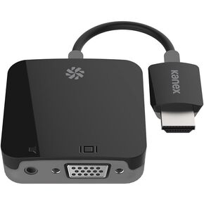 kanex محول HDMI إلى VGA مع دعم الصوت لجهاز Apple tv- HDCP compliant-power محول متضمن in Kuwait