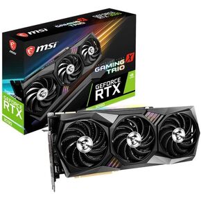 بطاقة رسومات MSI Gaming GeForce RTX 3090 24GB GDRR6X 384-Bit HDMI/DP Nvlink Tri-Frozr 2 Ampere Architecture OC (RTX 3090 GAMING X TRIO 24G) (متجددة) in Saudi Arabia