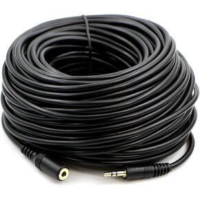 3.5mm Stereo Male to Female Extension Audio Cable Cord (1 Feet) in Saudi Arabia