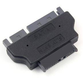 CY Adapter Slimline SATA 7+6 13pin CD-ROM Optical Driver Disk to 2.5" SATA 7+15 22pin Adapter in Kuwait