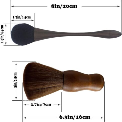 VISCAL 4 Pcs Collectables Dusting Brush for Statues, Cleaning Brush for Figures,Statue Cleaning Kit for Vintage or Antique Frames Model Cleaning Brush Dust Cleaner & Aging Deposits Remover in Kuwait