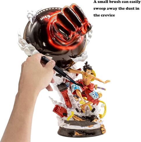 VISCAL 4 Pcs Collectables Dusting Brush for Statues, Cleaning Brush for Figures,Statue Cleaning Kit for Vintage or Antique Frames Model Cleaning Brush Dust Cleaner & Aging Deposits Remover in Kuwait