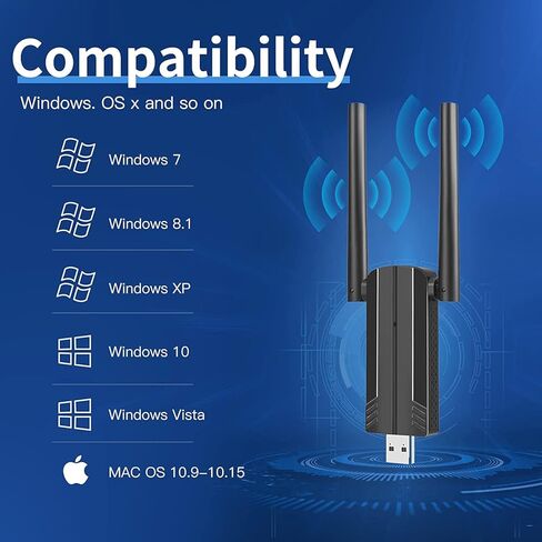 محول واي فاي USB لاسلكي للكمبيوتر in Kuwait