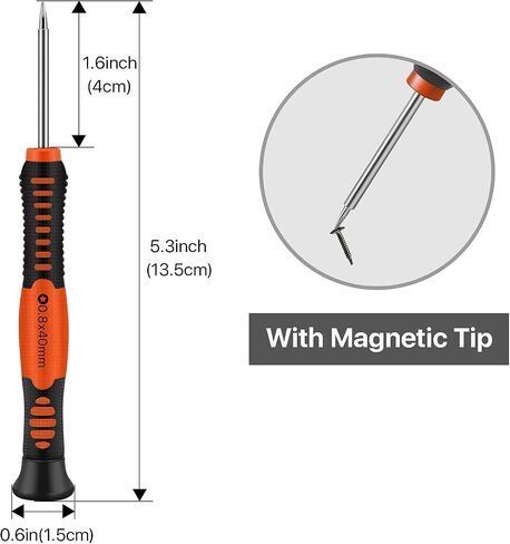 16 in 1 Electronics DIY Precision Screwdriver Set Repair Tool Kit Compatible Samsung, iPhone, Smartphone Repair, iPad, Computers, Laptops and Other Devices in Saudi Arabia