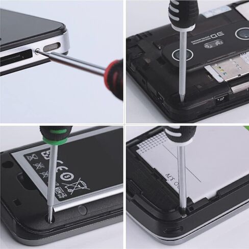 16 in 1 Electronics DIY Precision Screwdriver Set Repair Tool Kit Compatible Samsung, iPhone, Smartphone Repair, iPad, Computers, Laptops and Other Devices in Saudi Arabia