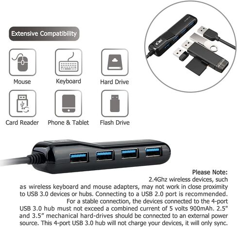 موزع USB C Hub، مركز بيانات USB 3.0 ذو 4 منافذ مع نقل عالي السرعة يصل إلى 5 جيجابت في الثانية لأجهزة iMac وMacBook وMac Pro/Mini وSurface Pro وXPS وأجهزة الكمبيوتر المحمولة ومحرك أقراص فلاش USB المحمول والقرص الصلب المحمول in Kuwait