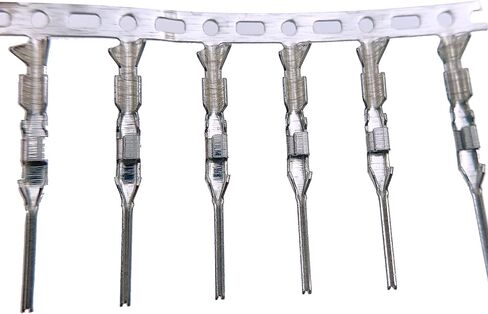 400Pcs 2.54mm Dupont Female Crimp Pin Terminal Kit in Kuwait
