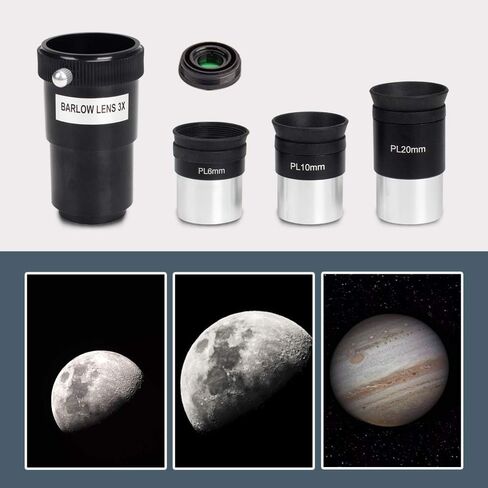 Moutec Telescope for Astronomy Beginners with Sturdy Steel Tripod, 700x70mm AZ Astronomical Refractor Telescope for Adults, Great Astronomy Gift for Kids to Explore Moon and Planets in Saudi Arabia