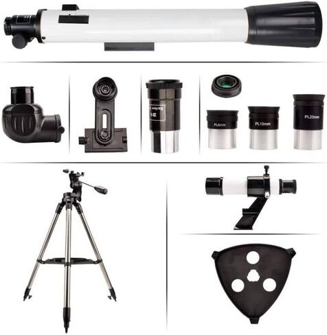 Moutec Telescope for Astronomy Beginners with Sturdy Steel Tripod, 700x70mm AZ Astronomical Refractor Telescope for Adults, Great Astronomy Gift for Kids to Explore Moon and Planets in Saudi Arabia