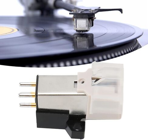 Replacement Turntable Stylus, Moving Magnet Turntable Cartridge, Magnetic Cartridge Stylus for Record Player at 3600L in Saudi Arabia
