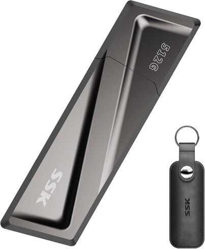 SSK 128GB USB Flash Drive up to 550MB/s USB 3.2 Gen2 Externel Thumb Drive in Kuwait