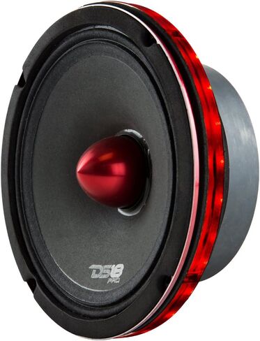 DS18 LRING8 Speaker Grill Ring - Fits 8" Speaker, RGB LED Lighting, Acrylic Ring, Marine Watertight Seal, Compatible with RGB Remote Module - One Ring in Kuwait