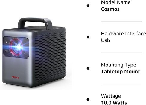 Anker Nebula Cosmos Laser 1080P Projector, Outdoor projector, Android TV 10.0 with 7000+Apps, Auto Focus, Auto Keystone Correction, Screen Fit, Home Theater Image Quality (Renewed) in Saudi Arabia
