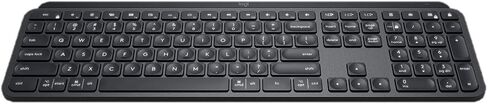 لوحة مفاتيح Logitech USB-C MX Keys المتقدمة اللاسلكية المضيئة - الجرافيت (متجددة) in Kuwait