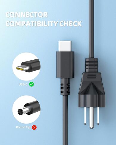شاحن USB C لشاحن LG Gram - (معتمد للسلامة من UL) in Saudi Arabia
