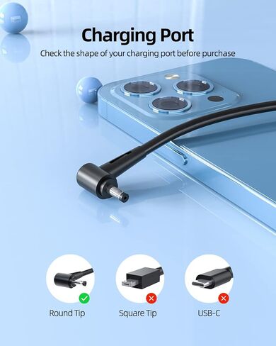 45W Charger Fit for Asus Vivobook 15 Laptop - (UL Safety Certified Products) in Saudi Arabia