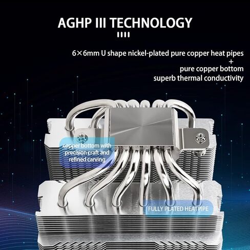 Thermalright Peerless Assassin 120 SE CPU Air Cooler, 6 Heat Pipes with AGHP Technology, Dual 120mm TL-C12C PWM Fan, for Intel LGA1700/1200/1150/1151; AMD AM4/AM5 in Saudi Arabia