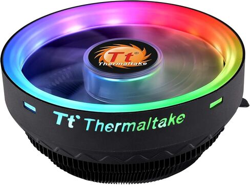 Thermaltake Contac 9 SE CPU Cooler, 120W Cooling Power, 92mm PWM Fan, Support Intel LGA 1700/ AMD AM5,AM4, CL-P106-AL09WT-A, Black in Kuwait