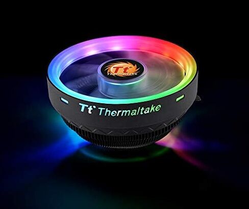 Thermaltake Contac 9 SE CPU Cooler, 120W Cooling Power, 92mm PWM Fan, Support Intel LGA 1700/ AMD AM5,AM4, CL-P106-AL09WT-A, Black in Kuwait