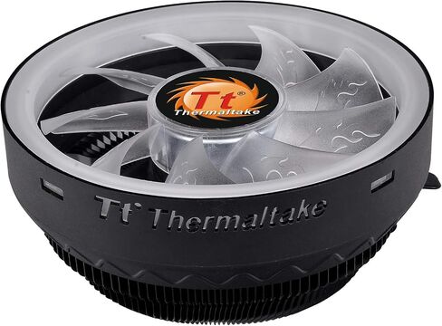Thermaltake Contac 9 SE CPU Cooler, 120W Cooling Power, 92mm PWM Fan, Support Intel LGA 1700/ AMD AM5,AM4, CL-P106-AL09WT-A, Black in Kuwait