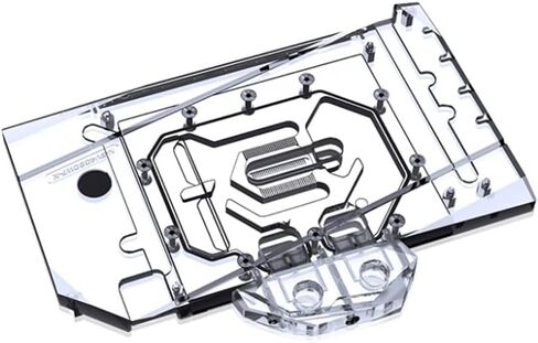 كتلة تبريد المياه GPU النحاسية GPU Waterblock بطاقة الرسومات كتلة تبريد المياه لجيجابايت GeForce RTX 4090 Windforce 24G (5V ARGB Aura Effect LED Lights GPU Block مع لوحة خلفية) in Kuwait