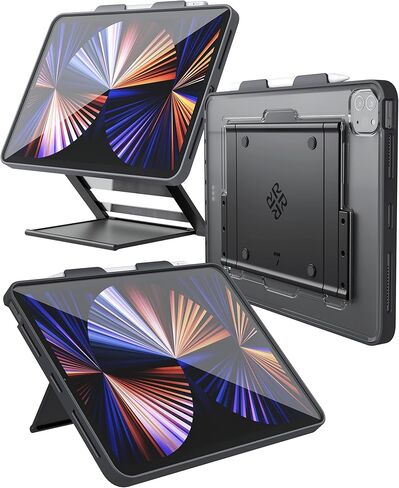 rooCASE Case 2021/2020 iPad Pro 11 Inch Gen 2/3 - Height and Angle Adjustable Table Stand Case with Apple Pencil Holder (Gen3 A2301 A2377 A2459 A2460 - Gen2 A2228 A2068 A2230 A2231) in Kuwait