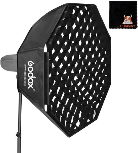 Godox 140cm Top Octagon Grid Softbox Bowens Mount for Photo Studio Video Flash LED Lighting in Kuwait