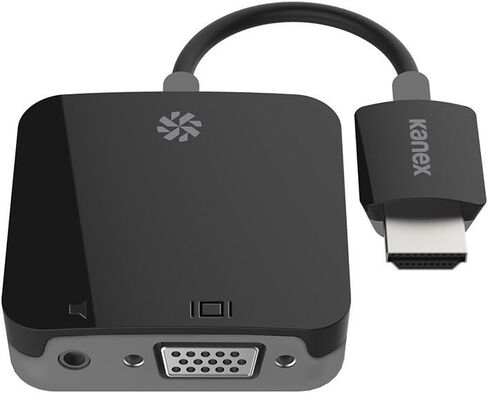 kanex محول HDMI إلى VGA مع دعم الصوت لجهاز Apple tv- HDCP compliant-power محول متضمن in Kuwait