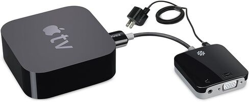 kanex محول HDMI إلى VGA مع دعم الصوت لجهاز Apple tv- HDCP compliant-power محول متضمن in Kuwait
