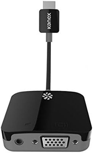 kanex محول HDMI إلى VGA مع دعم الصوت لجهاز Apple tv- HDCP compliant-power محول متضمن in Kuwait