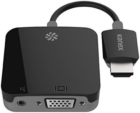 kanex محول HDMI إلى VGA مع دعم الصوت لجهاز Apple tv- HDCP compliant-power محول متضمن in Kuwait