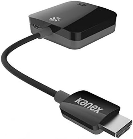 kanex محول HDMI إلى VGA مع دعم الصوت لجهاز Apple tv- HDCP compliant-power محول متضمن in Kuwait