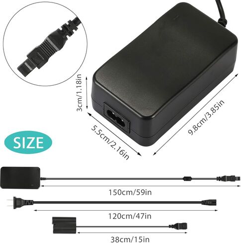 مجموعة شاحن محول طاقة الكاميرا EH-5 Plus EP-5B من باوإيفر مجموعة طاقة تيار متردد لنيكون D500 P520 و P530 و D600 و D610 و D750 و D7000 و D7100 و D800 و D800E و D810 in Kuwait